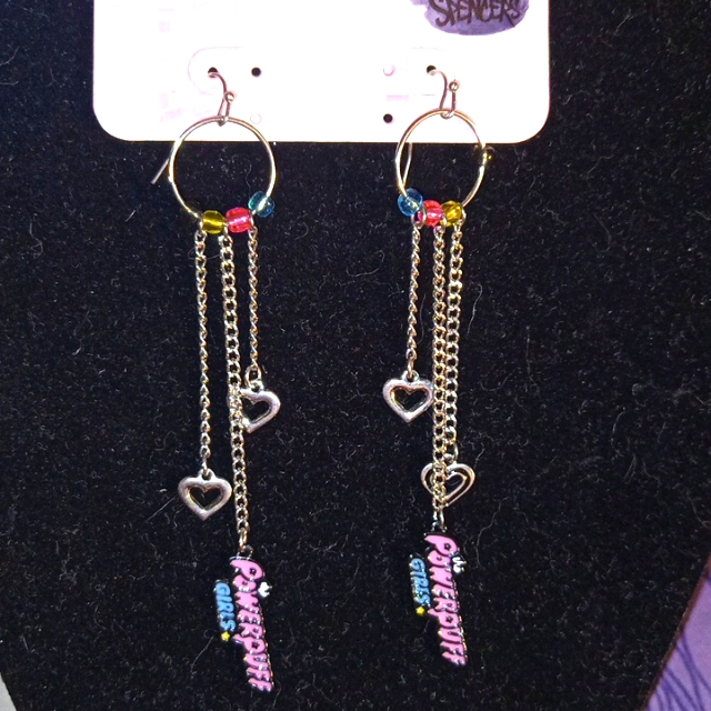 Powerpuff Girls Dangling Earrings 10$